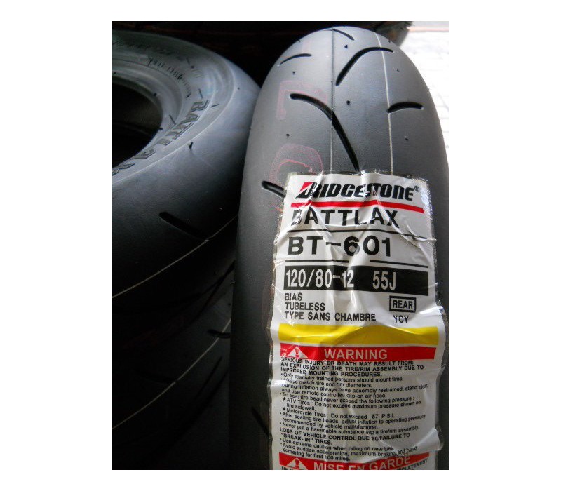 ブリヂストン 汎用 BATTLAX BT-601SS 120 80-12 55J TL リア BRIDGESTONE 超人気